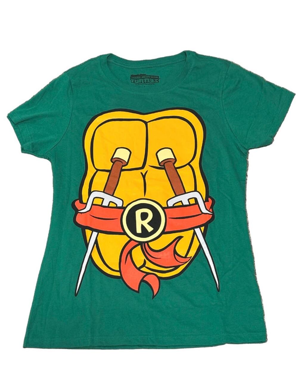 Teenage Mutant Ninja Turtles TMNT Nickelodeon Women’s Youth Raphael Shirt L NWOT